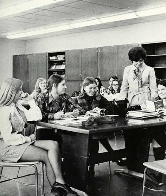 Mini Skirts in the Classroom in the Past