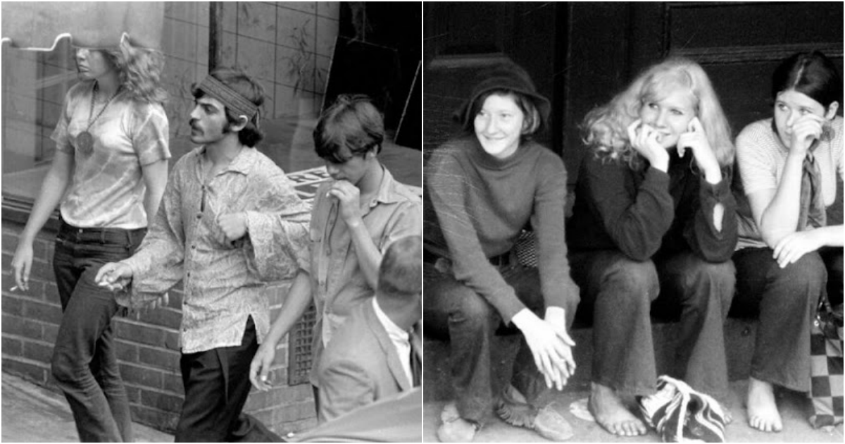 40 Candid Photos of Boston Hips on Charles Street, Beacon Hill in the Late 1960s