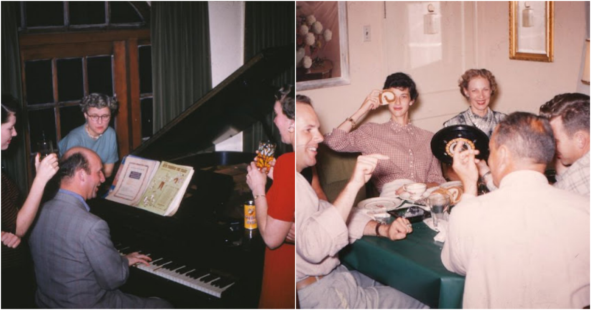 40 Fascinating Pics Show What Parties Looked Like in the 1950s