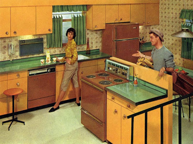 Cool Pics That Show Interior Styles of Kitchens For Each Month of 1960