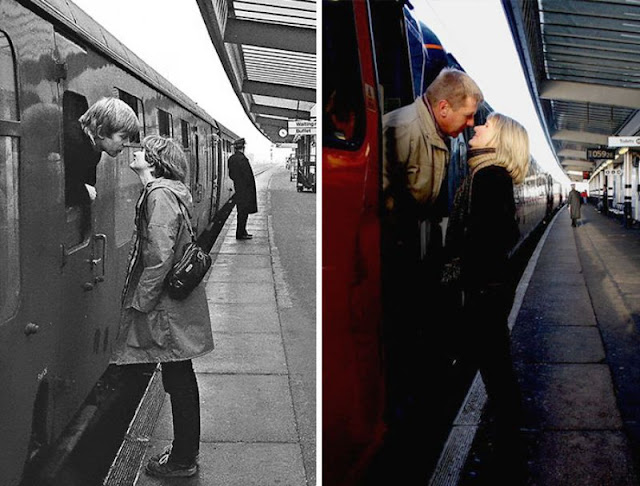 Reunion- 30 Amazing Then and Now Street Portraits of Strangers Recreated 40 Years Later