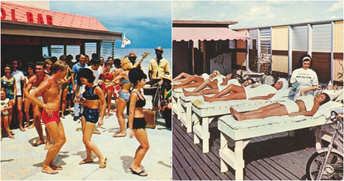 25 Fascinating Postcards Show the Castaways at Miami Beach, Florida in the 1960s _ US Memories