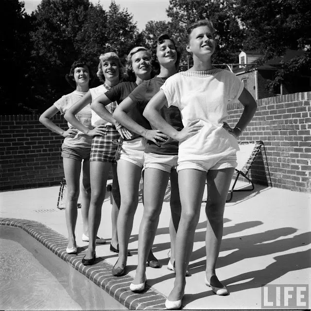 Short Shorts in the 1950s
