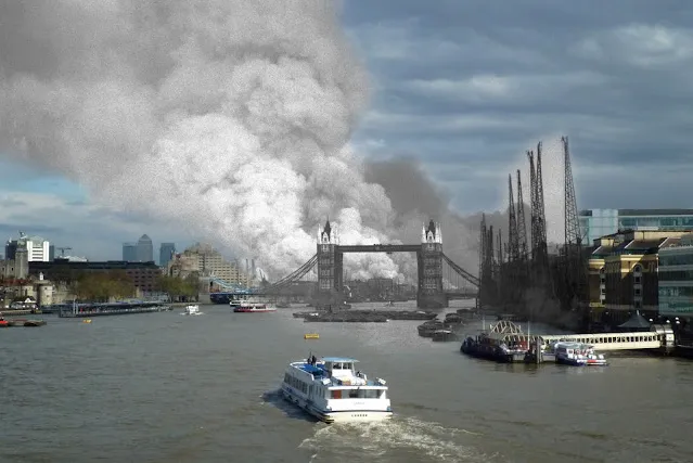 13 Fascinating Then and Now Photographs That Show Just How Different of London During the Blitz and Today