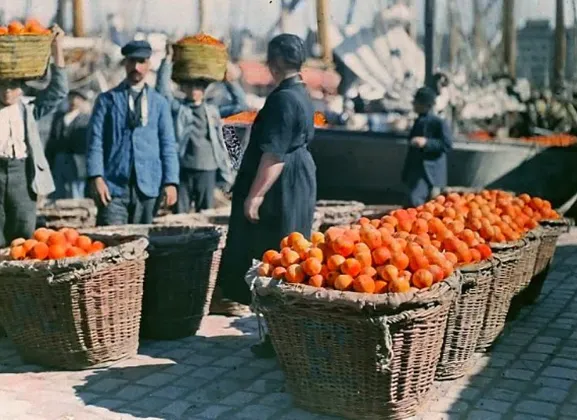 Superbes photos couleur de Paris en 1923 _ FRNAN