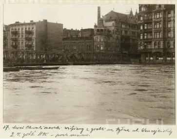 100 lat temu Poznań po raz ostatni naprawdę był bliski zalania. Oto zdjęcia z powodzi na Warcie z 1924 r.