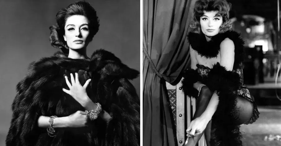 L'une des beautés françaises les plus sexy de l'histoire du cinéma : de belles photos d'Anouk Aimée de la fin des années 40 au début des années 70