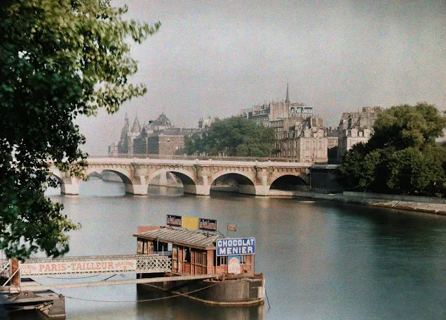 Paris en autochromes : des photos couleur époustouflantes montrent la Ville Lumière au début des années 1920