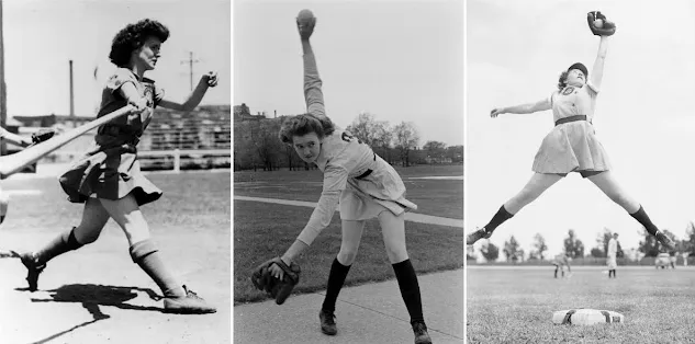 35 Rare and Amazing Vintage Photos of All-American Girls Professional Baseball League From the 1940s and 1950s _ USStories