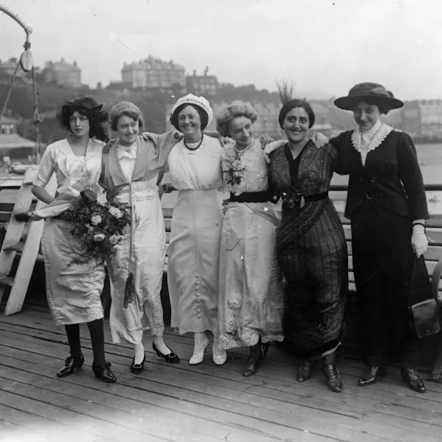 The International Beauty Show at Folkestone, Kent in August 1913 _ Ye Olde England