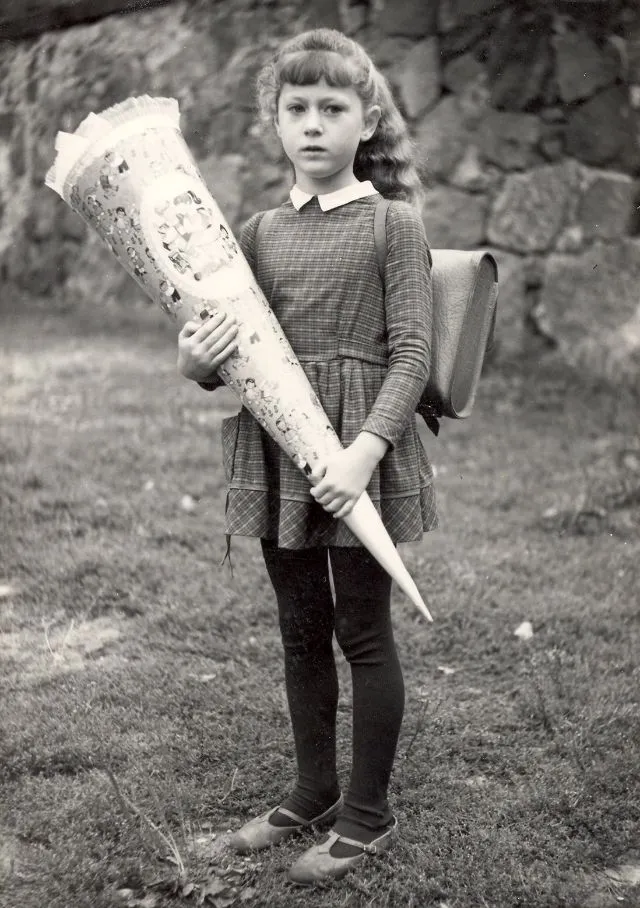 First Day of School: 45 Lovely Vintage Photos of Children With Their School Cones