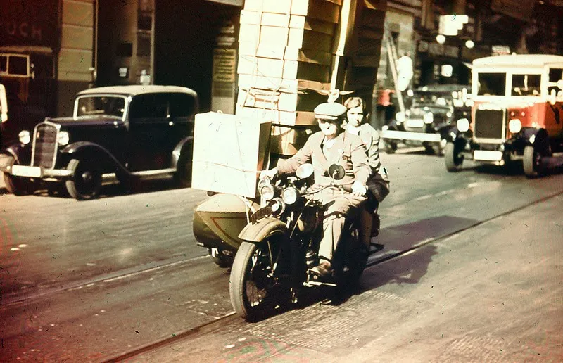 Erstaunliche Farbfotos von Berlin im Jahr 1937