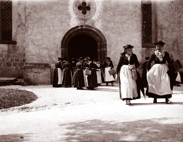 Einblick in das Alltagsleben Deutschlands zu Beginn des 20. Jahrhunderts - Ein seltenes fotografisches Zeitdokument