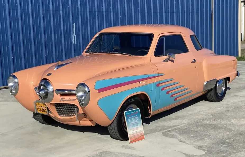 Supercharged 1951 Studebaker Champion Starlight Coupe