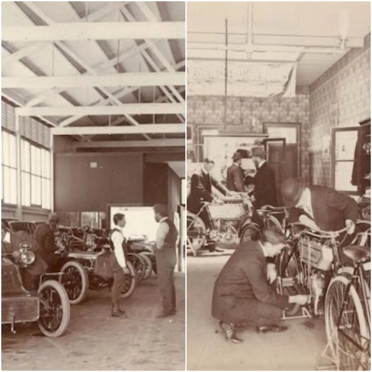 Amazing Vintage Photographs from Inside the Lewis Cycle and Motor Works Factory in Adelaide from the Early 20th Century