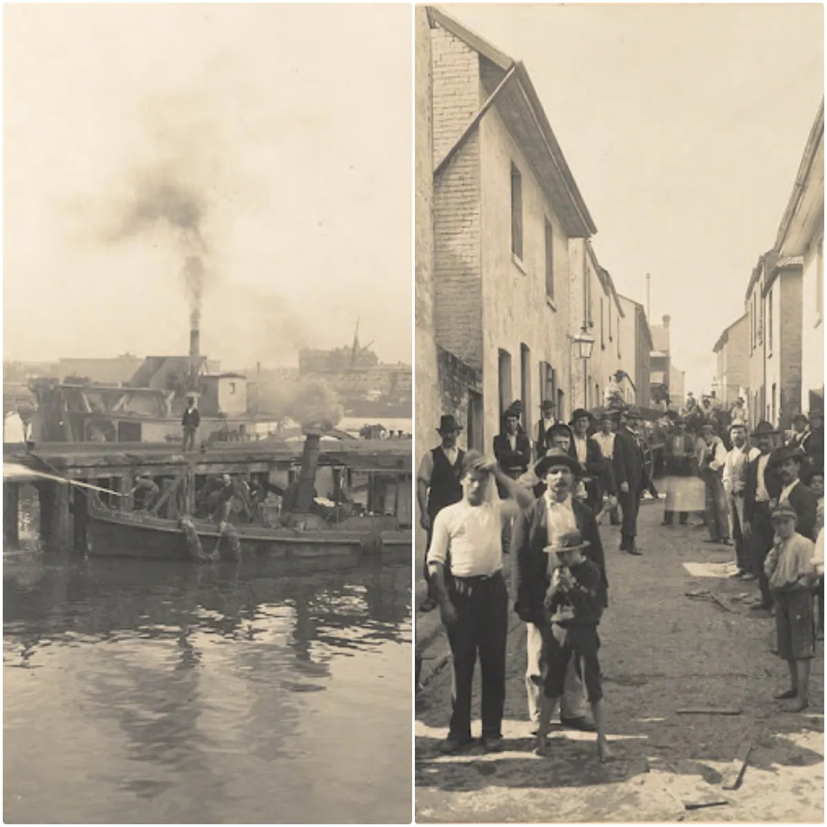 Amazing Vintage Photographs Capture Street Scenes of Sydney During the 1900 Bubonic Plague