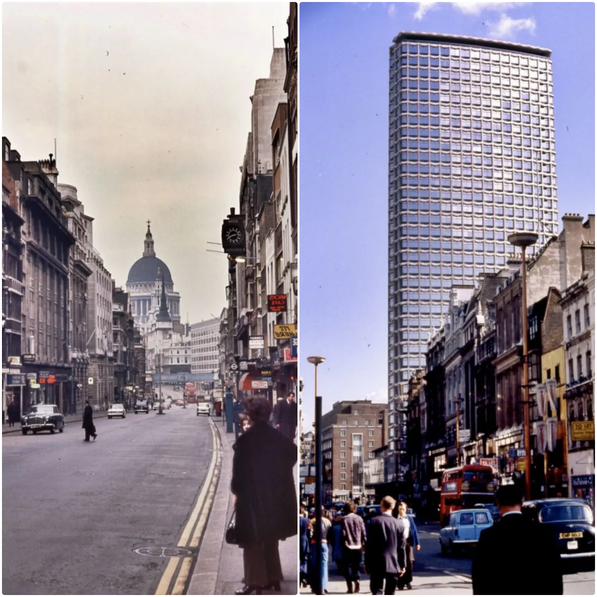 Vintage Snapshots of Streets of London in the 1970s ‎