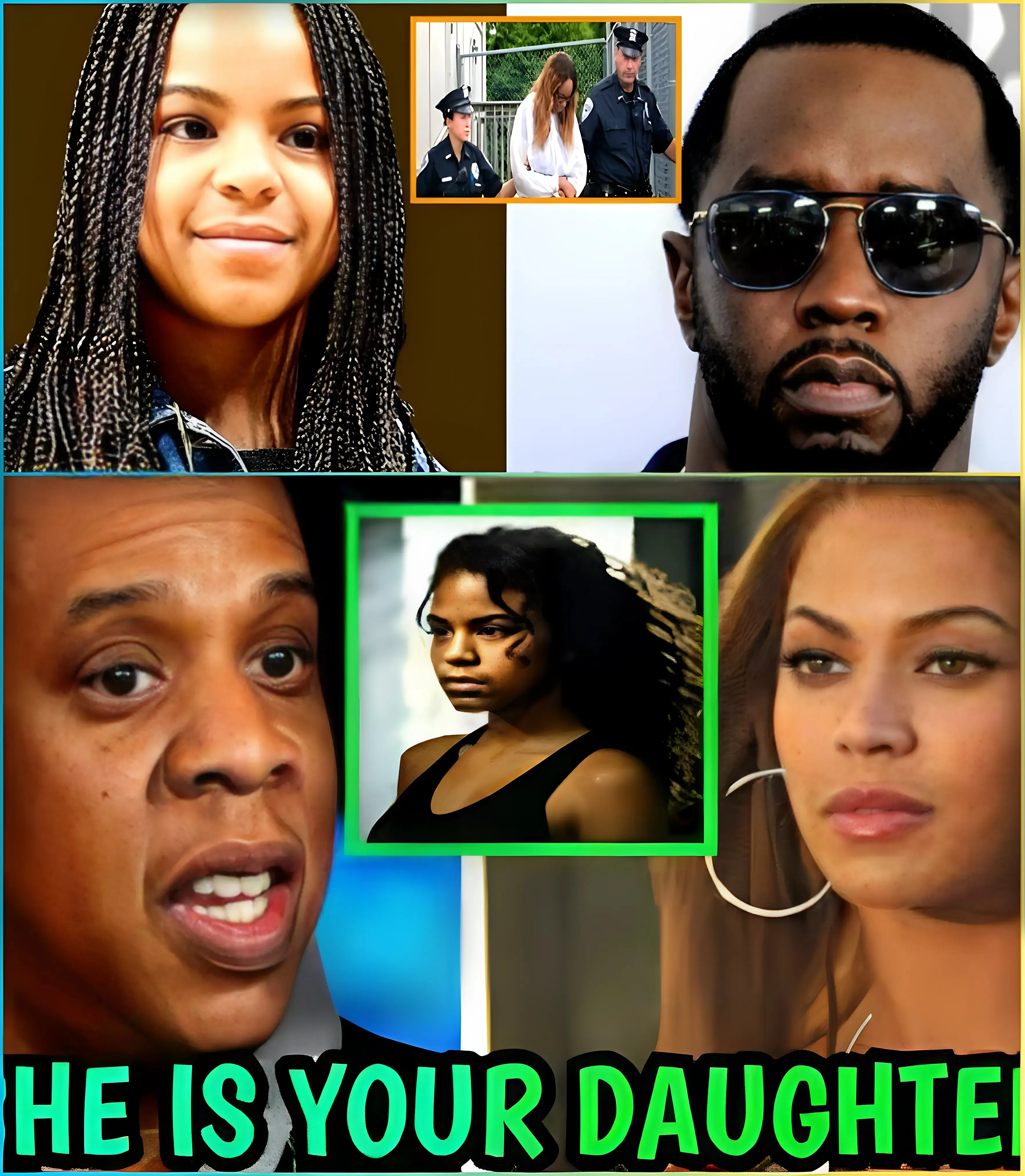 Blue Ivy and Diddy What are they doing?? Jay Z got mad and vowed to...