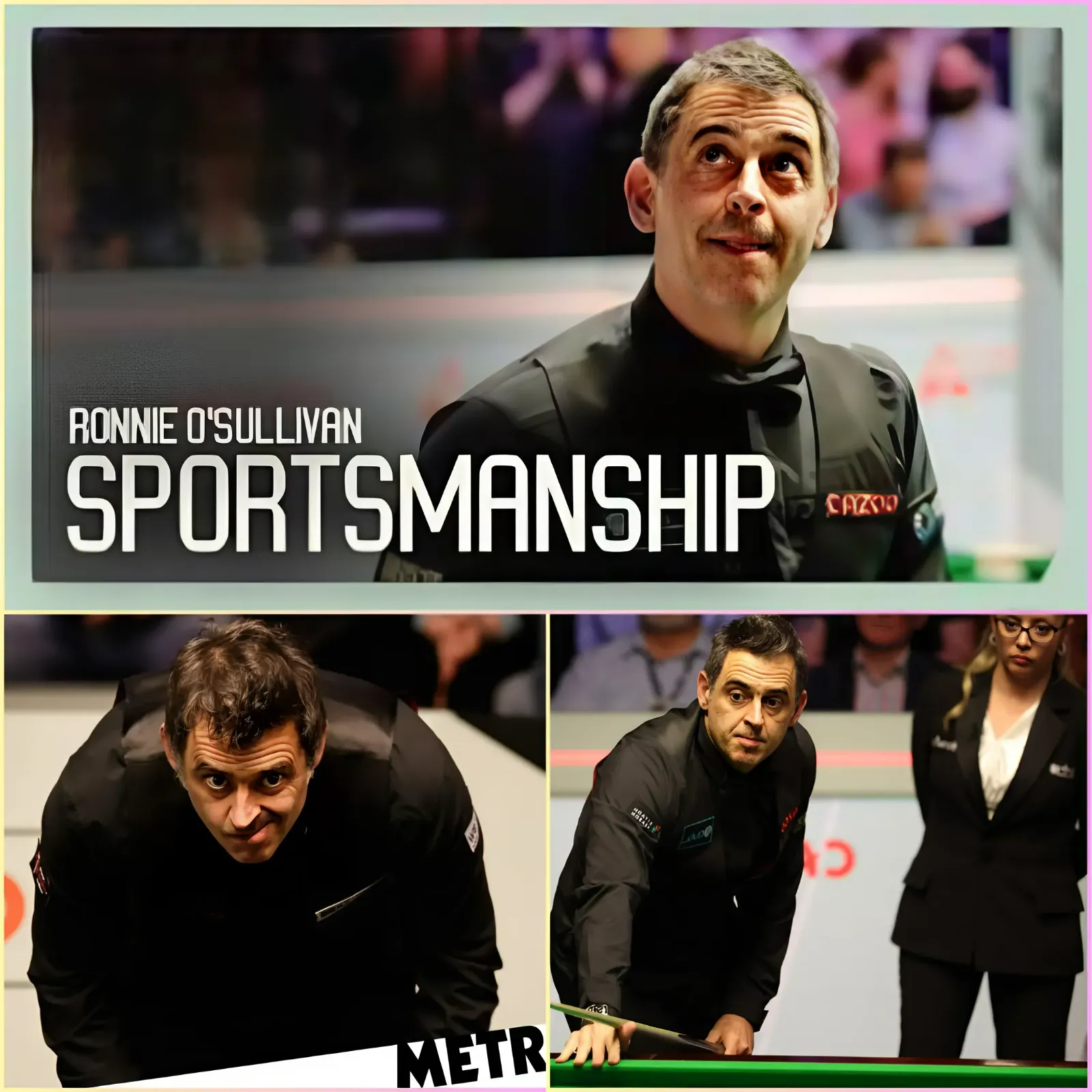 What a great act by O'Sullivan! when he did this.cute