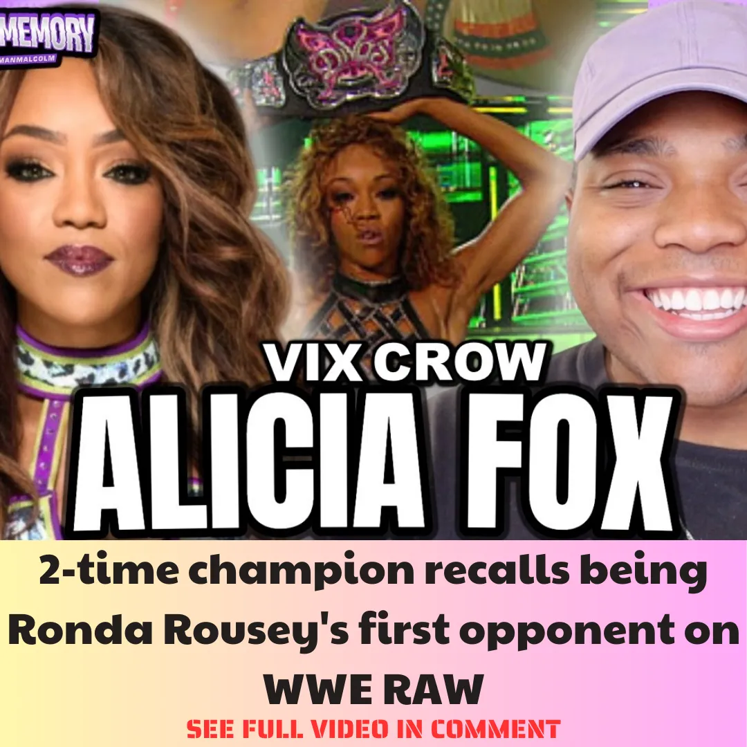 2-time champion recalls being Ronda Rousey's first opponent on WWE RAW