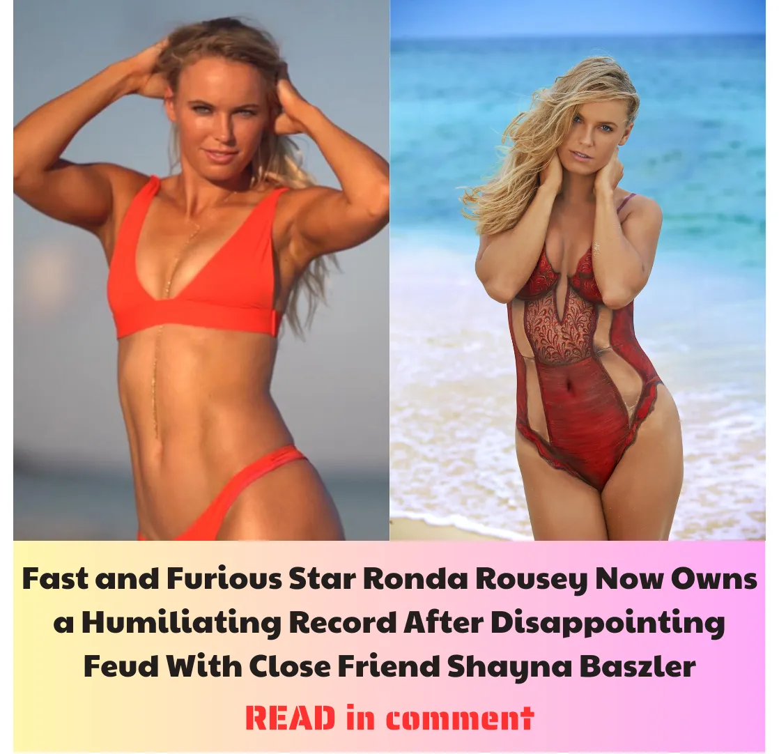 Fast and Furious Star Ronda Rousey Now Owns a Humiliating Record After Disappointing Feud With Close Friend Shayna Baszler