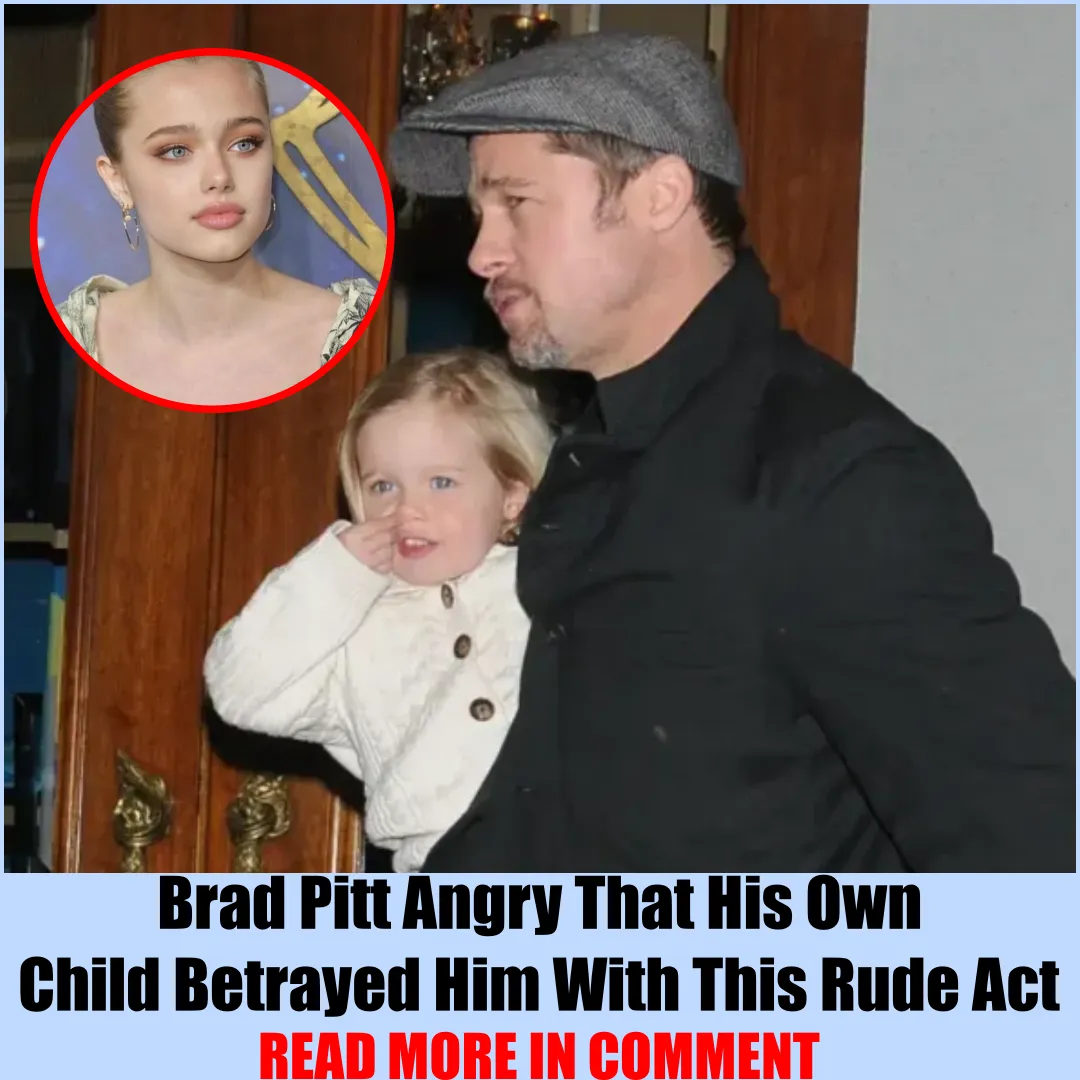 Brad Pitt Angry That His Own Child Betrayed Him With This Rude Act