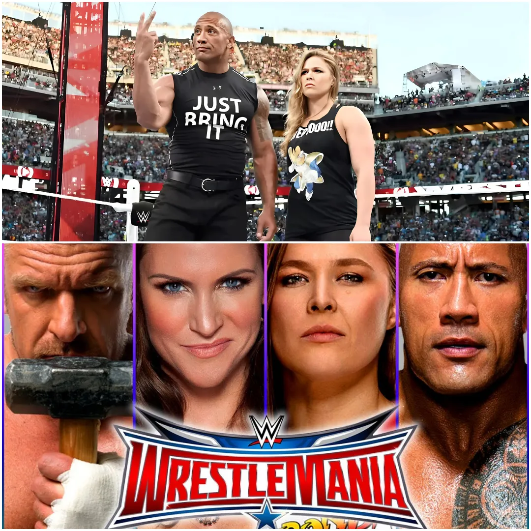 FULL SEGMENT - The Rock and Ronda Rousey confront The Authority