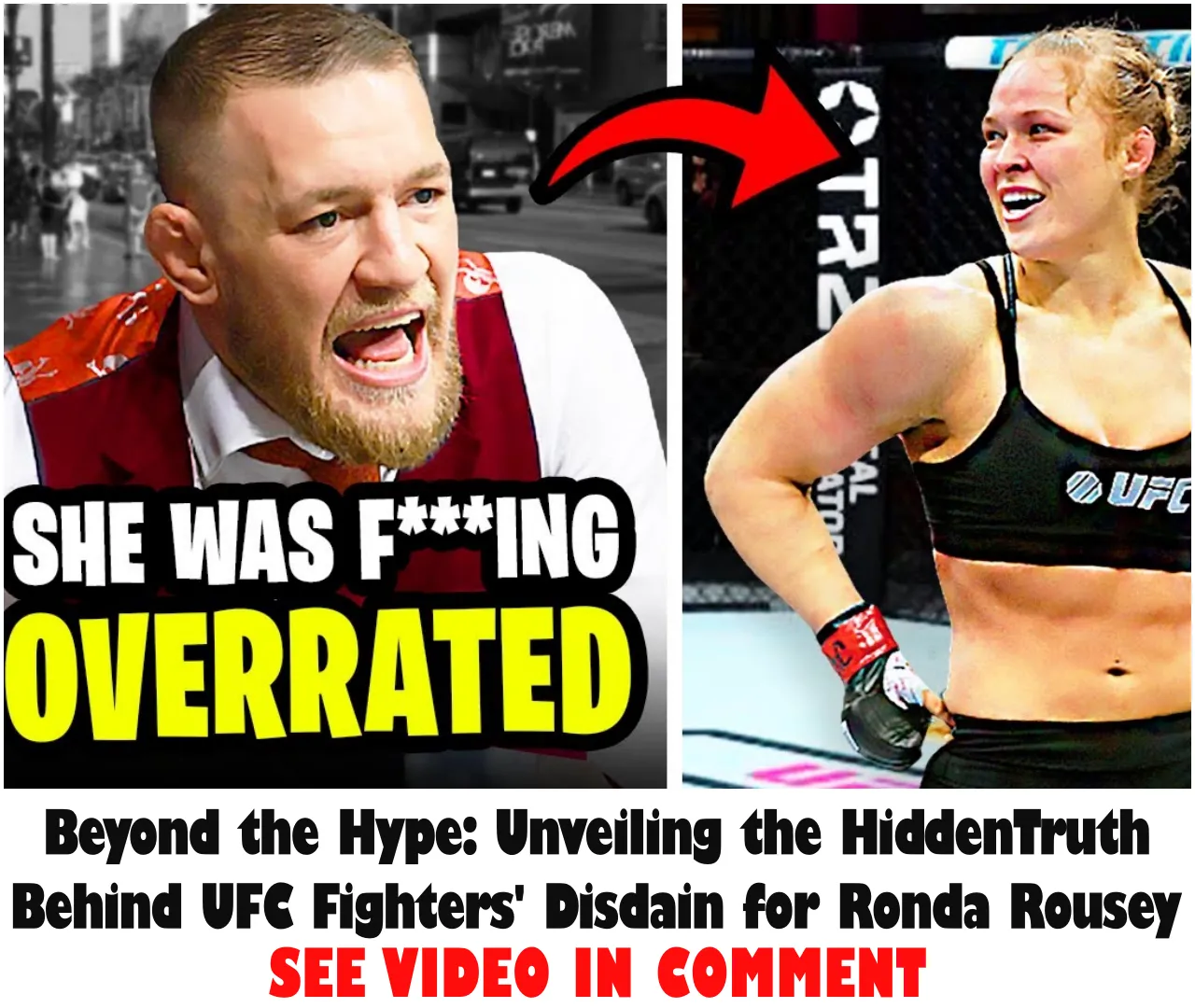 Beyond the Hype: Unveiling the Hidden Truth Behind UFC Fighters' Disdain for Ronda Rousey