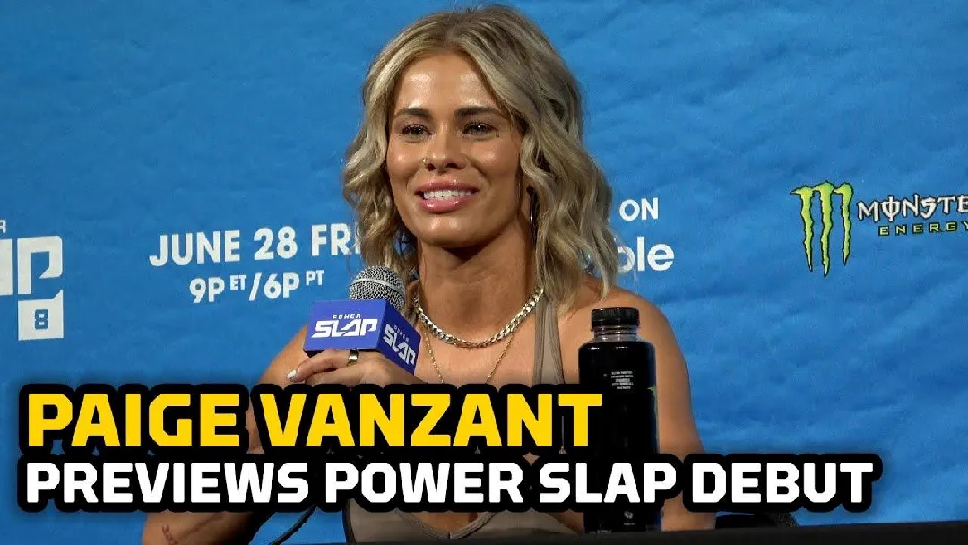 ‘Gangster’ Paige VanZant explains taking Power Slap fight