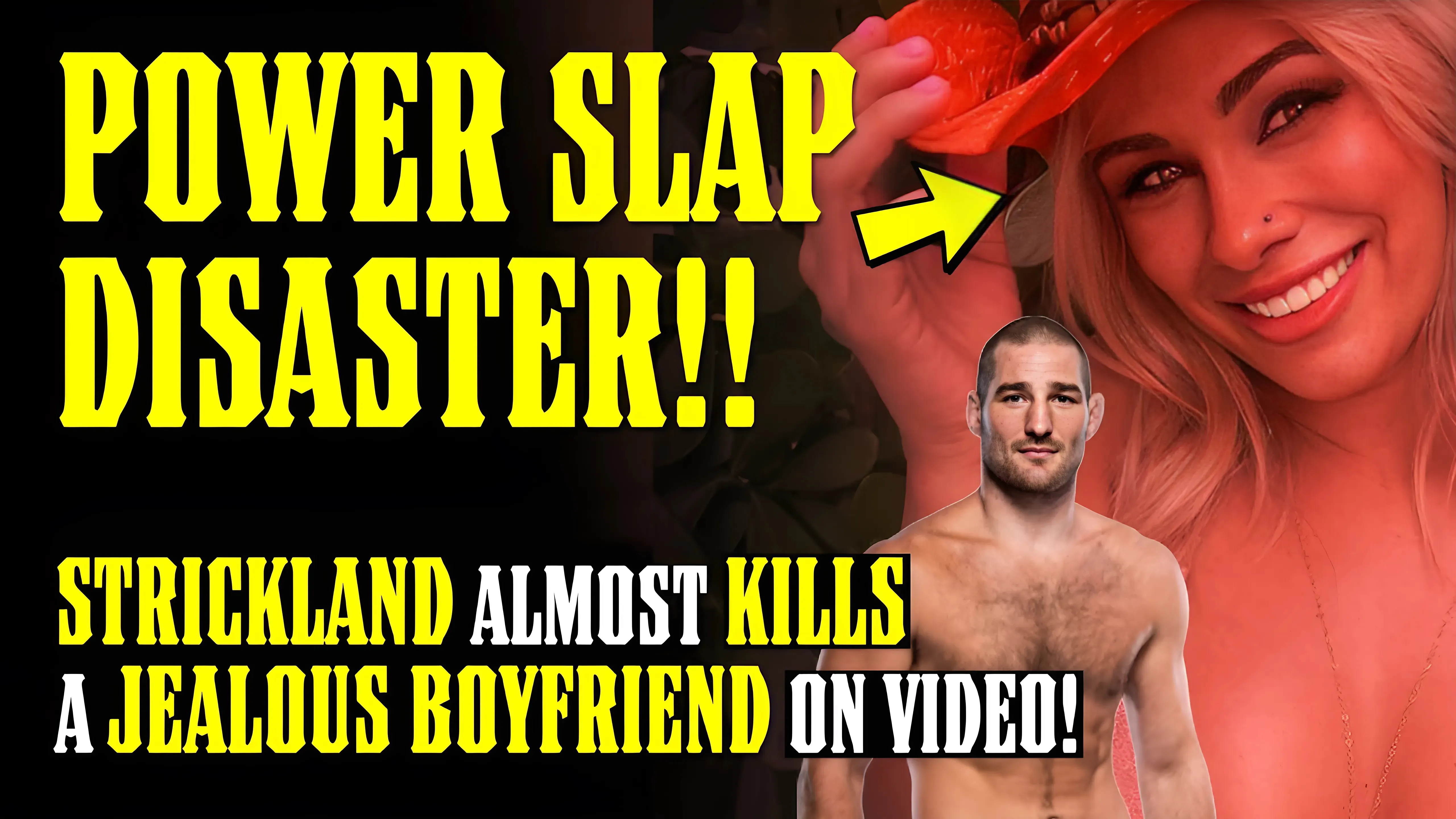 Sean Strickland's Altercation w JEALOUS BOYFRIEND! Paige Vanzant POWERSLAP Opponent is a KILLER!