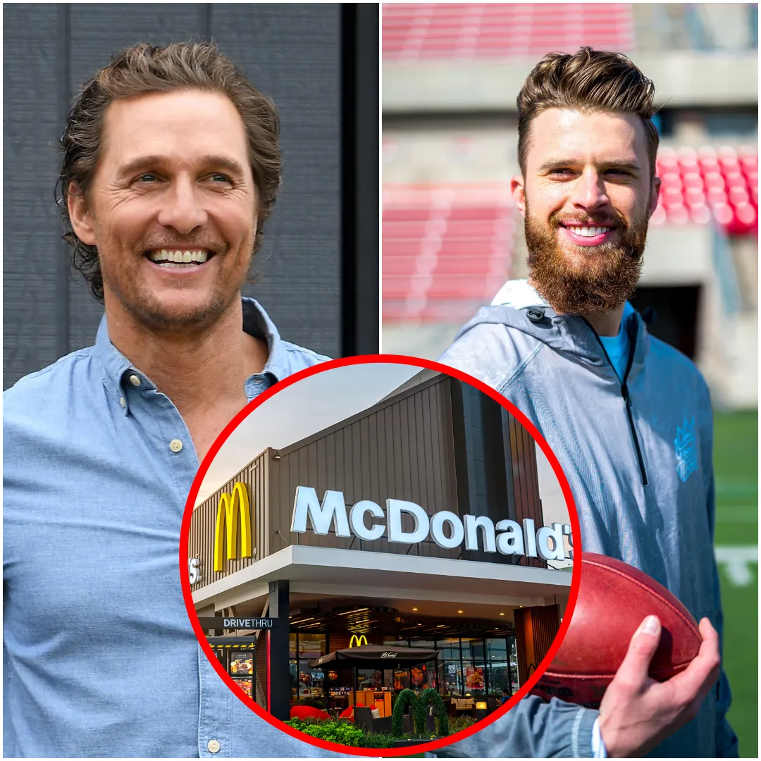 Hollywood star unexpectedly joins hands with NFL player - McConaughey and Butker cause "fever" in Texas with mysterious project!