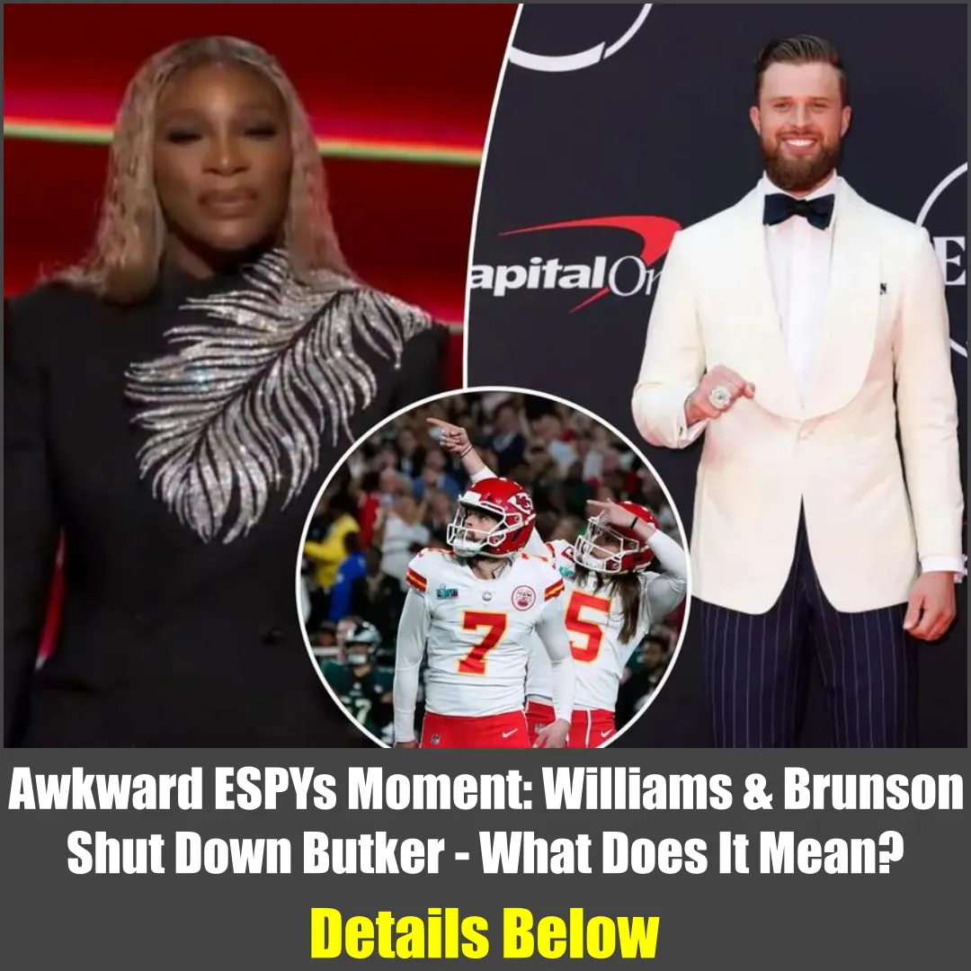 Awkward ESPYs Moment: Williams & Brunson Shut Down Butker - What Does It Mean?