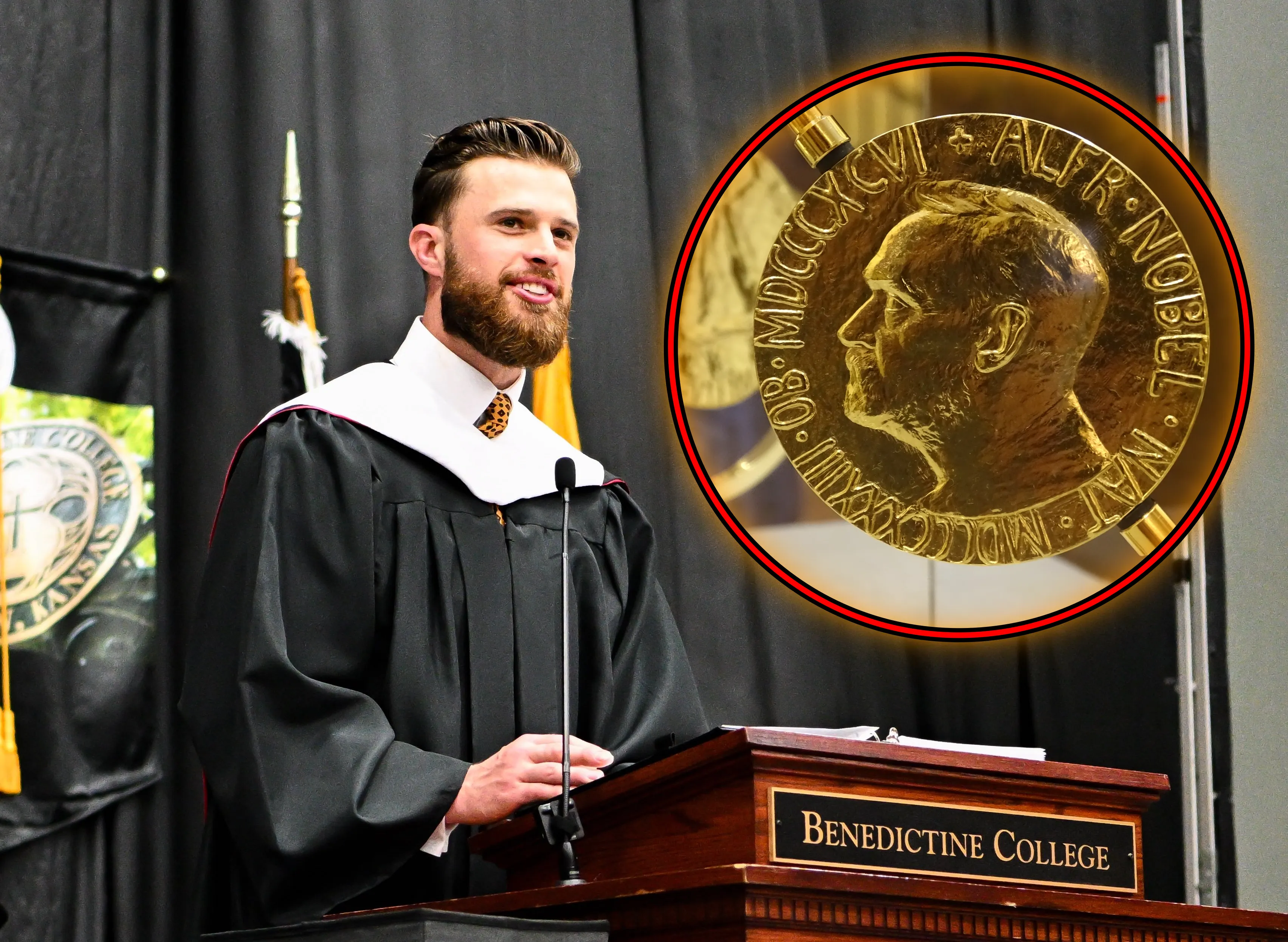 Harrison Butker Nominated for Nobel Peace Prize Following Historic Speech, “We Stand With Him”