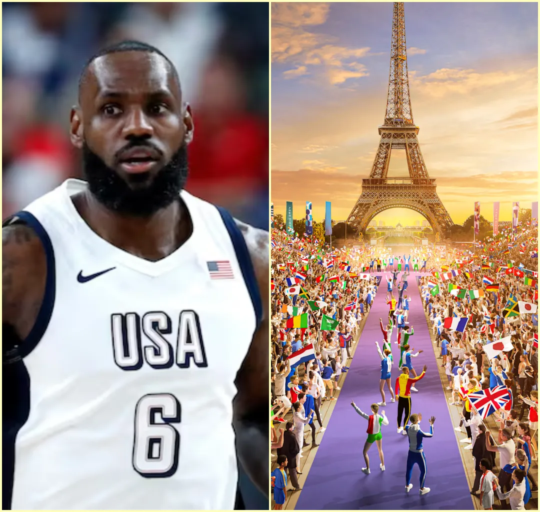 LeBron James' bid to be flag bearer for the 2024 Paris Olympics was promptly rejected