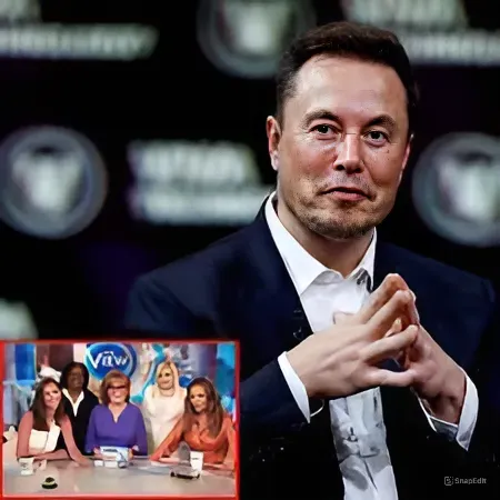 Elon Musk Calls for Ban on 'The View', "I'd Rather Walk Barefoot on Hot Asphalt Than Watch The View"