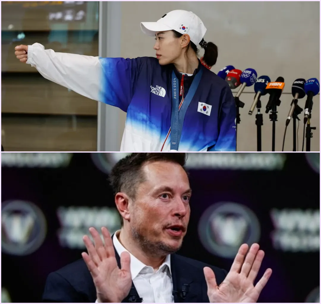 Korean female shooter who caused a stir at the Olympics thanks Elon Musk