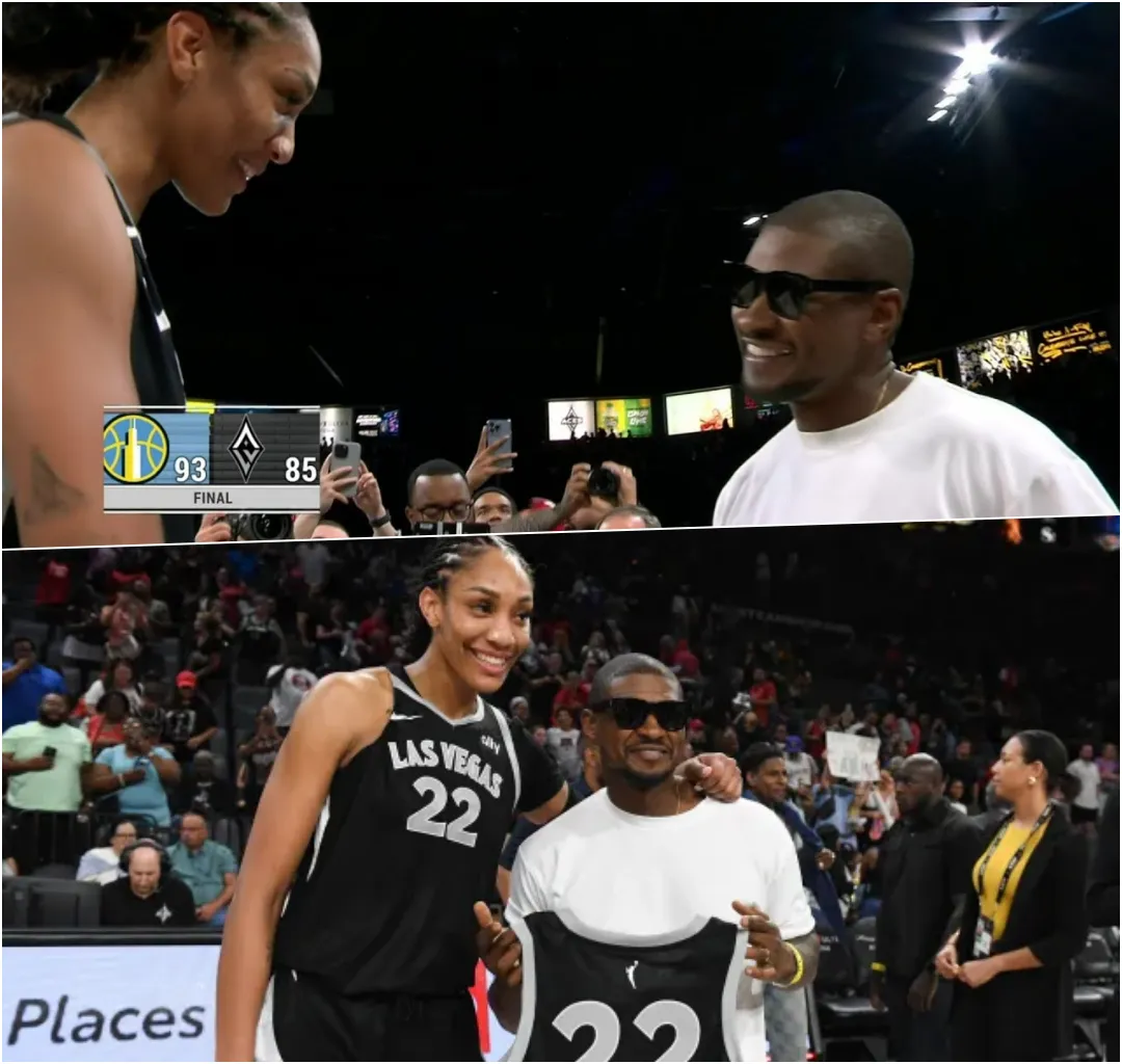 😂 A'ja Wilson: "They ain't did sh*t all day, but they wanna take a motherf*cking picture with Usher"