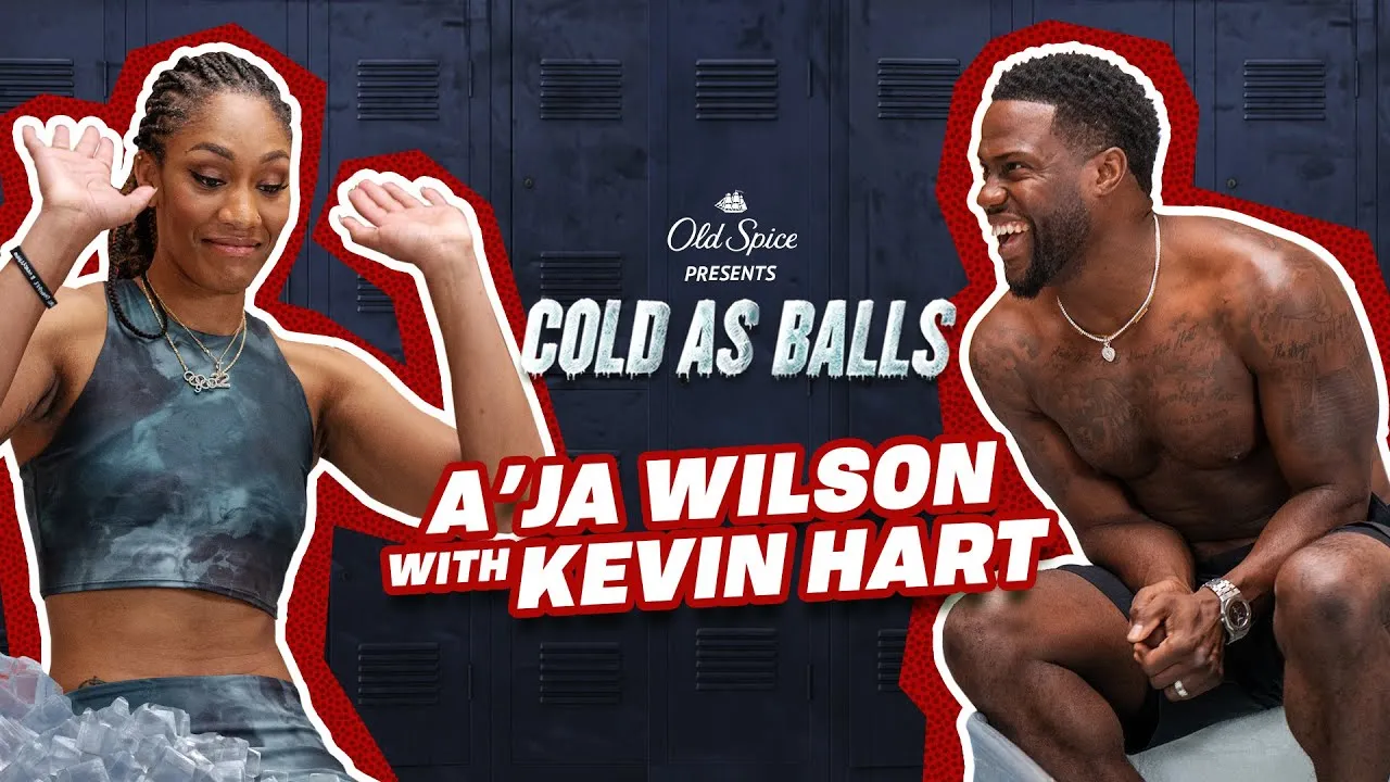 "Kevin Hart vs. A'ja Wilson: Who Wins the First-Ever Cold Tub Karaoke Battle? | Cold as Balls | Laugh Out Loud"