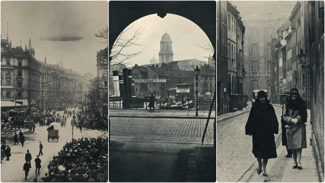 Bilder einer Ära- Beeindruckende Fotos zeigen das lebendige Straßenleben im Berlin der 1920er Jahre