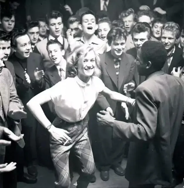 Dancing at the Storyville Club, Copenhagen, 1957