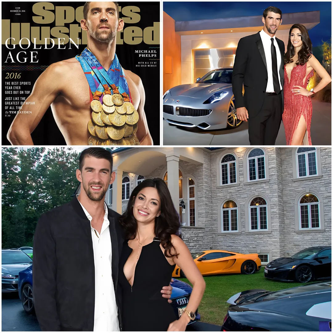 Michael Phelps says: He has a beautiful wife and is the world's richest swimmer and has a huge net worth