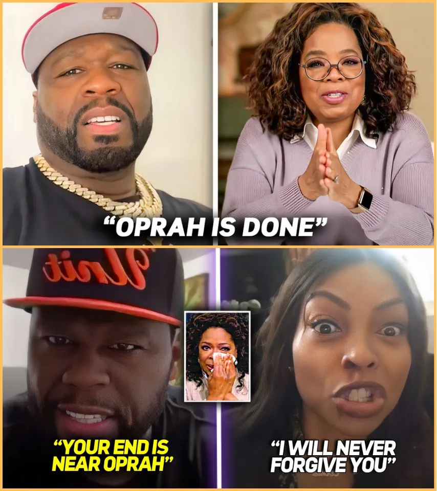 50 Cent WARNS Oprah For Blackballing Taraji P Henson | Taraji Breaks Down For Losing Roles