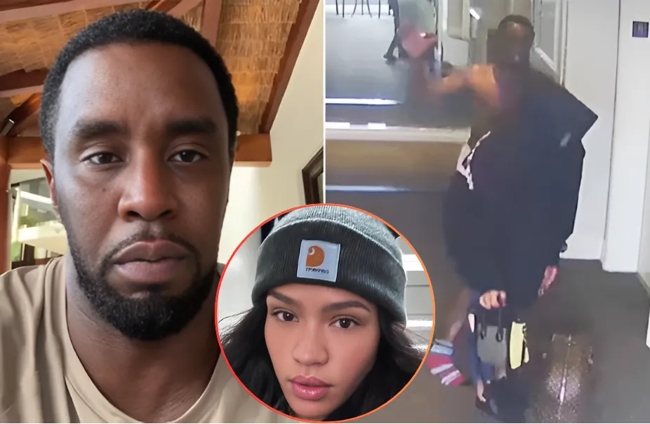 Diddy breaks silence over CCTV showing him brutally attack ex Cassie with tearful video.