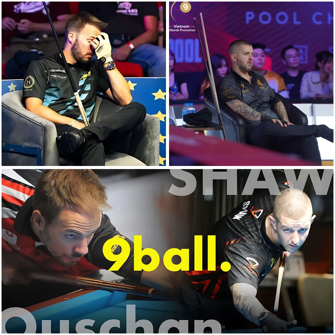 "Big Three" was eliminated from the European Billiards: Ouschan, Yi and Shaw batteries have an obsession.