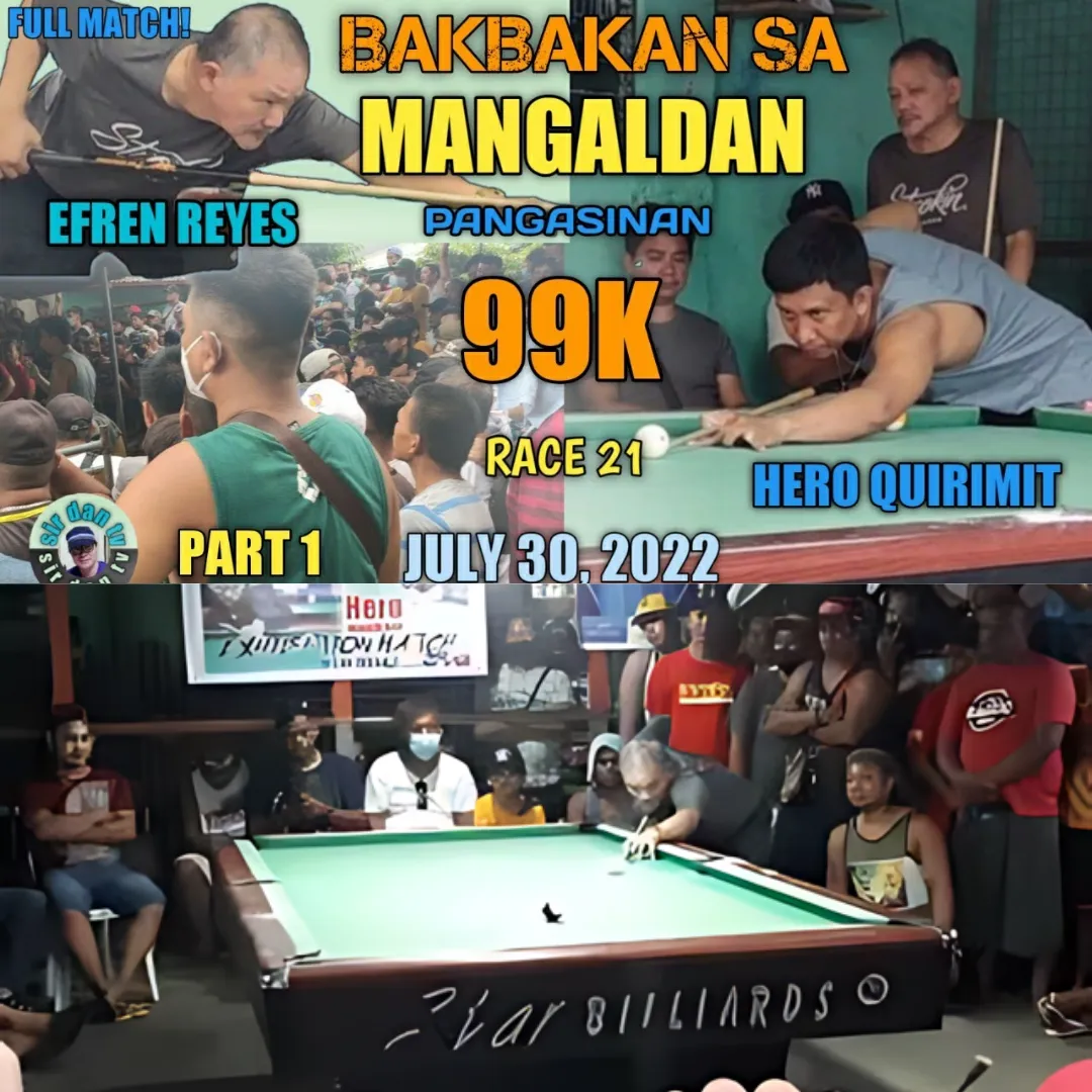 Reyes and Quirimit devoted his talent in the 10 -ball match. (203)