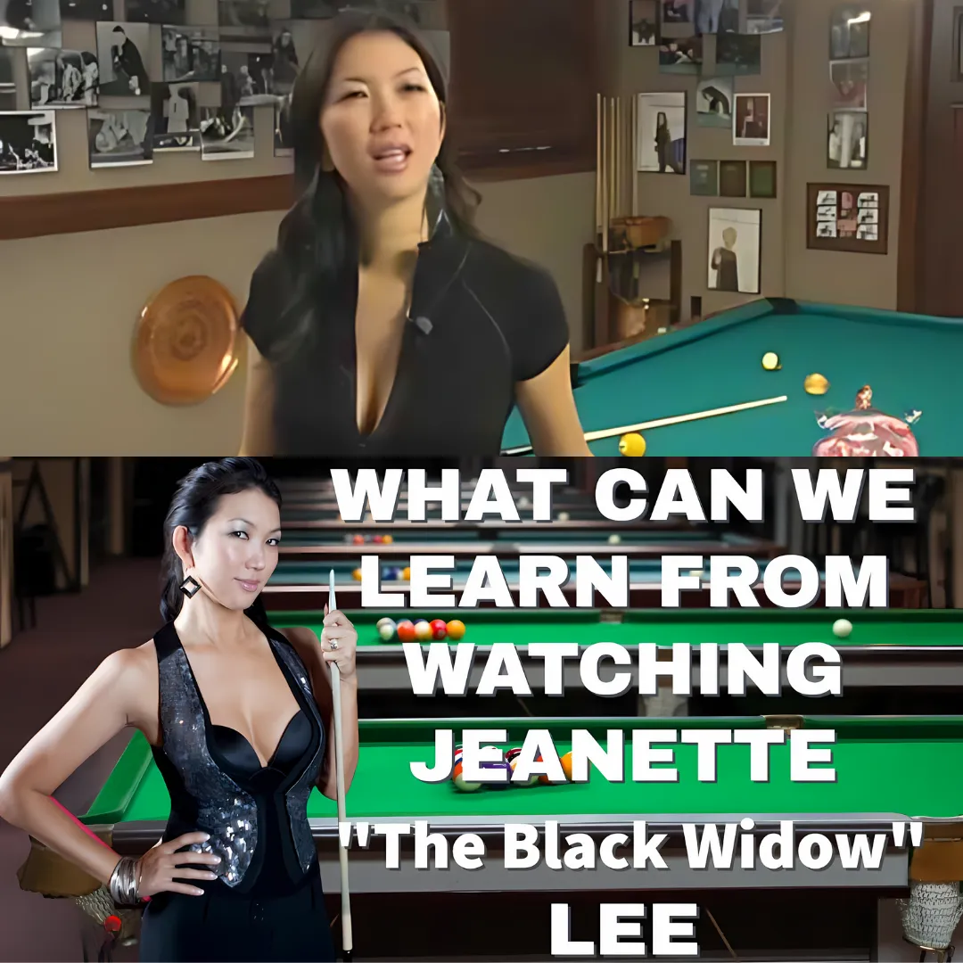 WHAT CAN WE LEARN FROM WATCHING JEANETTE LEE (The Black Widow) Breaking Down Her Game (Pool Lessons)