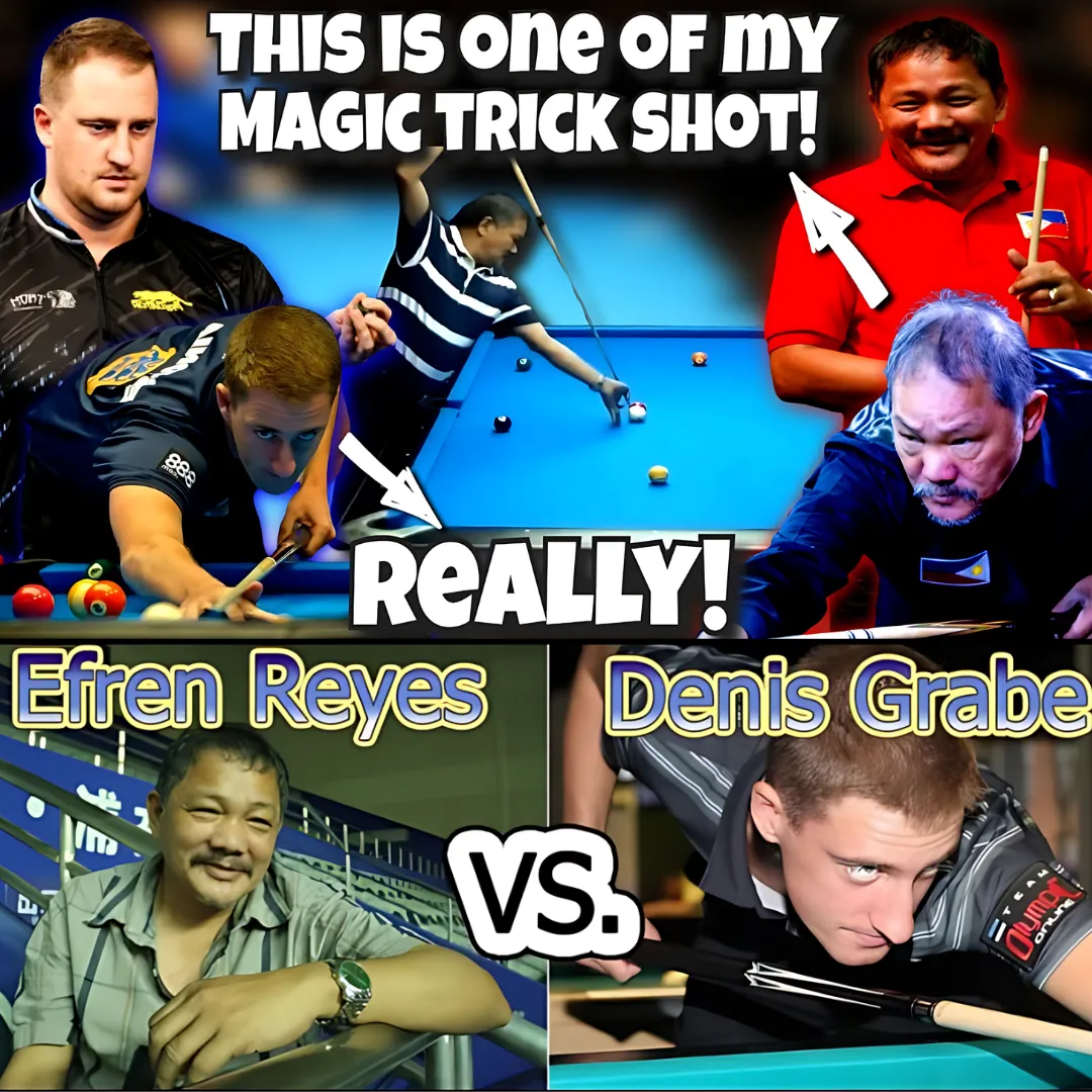 The thrilling match: Efren Reyes faces off against Dennis Grabe at the 2020 LA Invitational Tour (203)