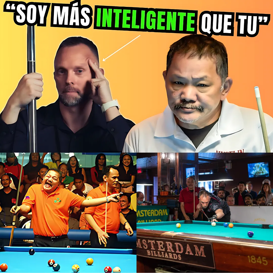 Thorsten Hohmann said to Efren Reyes: "I use my head, you're stupid!"