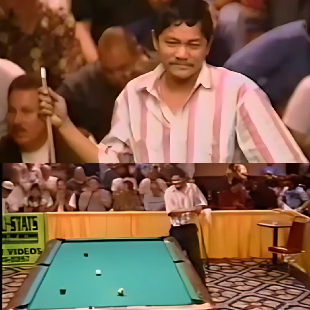 "Magic on the billiard table: Efren Reyes' Z-shot amazes everyone!" (203)