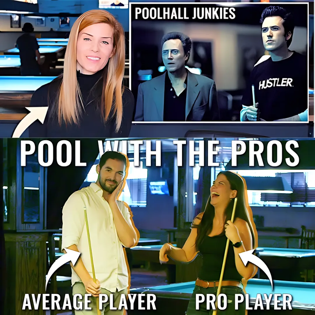 Pro Pool Player Breaks Down Pool Movies And TV Shows | Jennifer Barretta & Rollie Williams